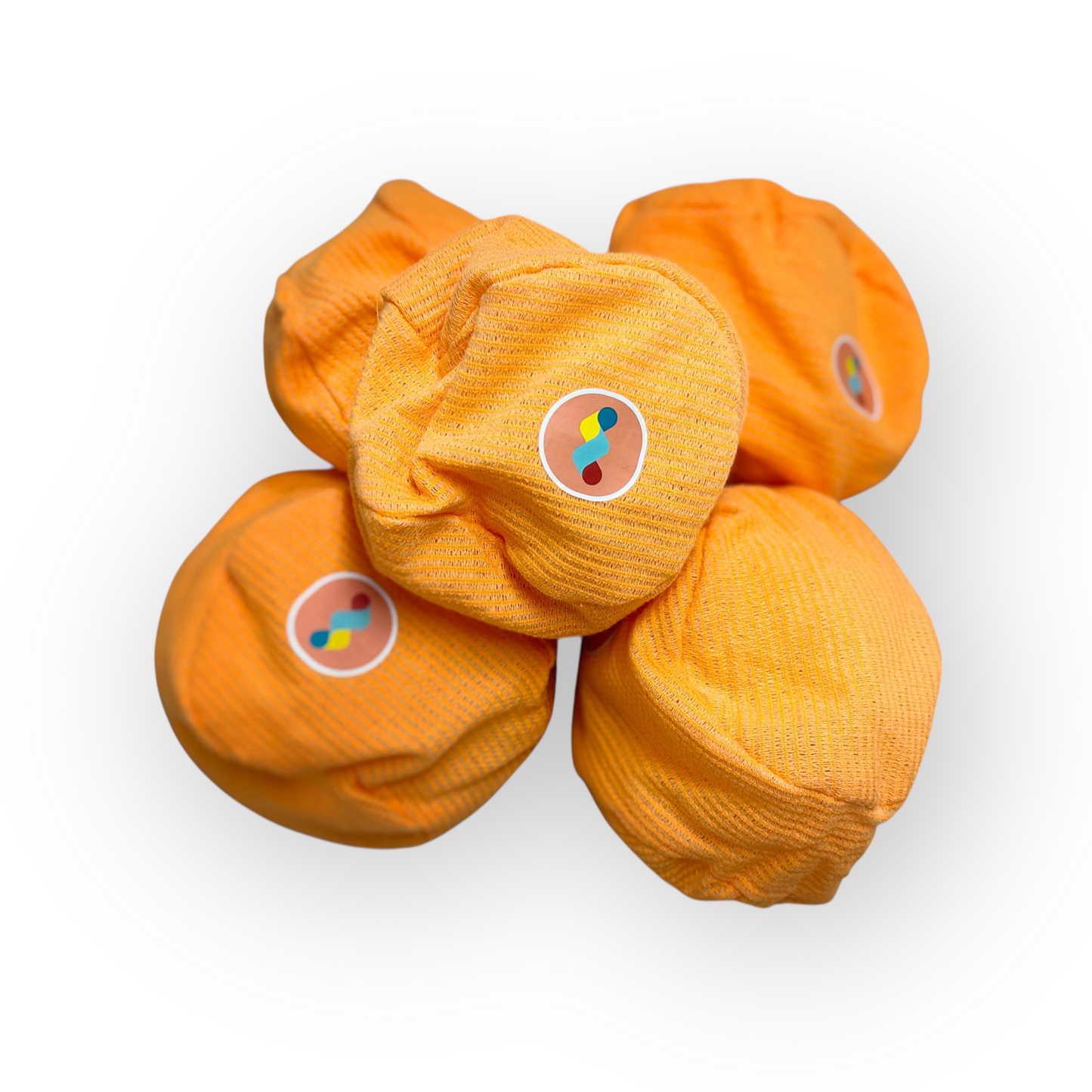 moffn(モフン) Mサイズ(直径約12cm) オレンジ(5個入り)|M1001-B